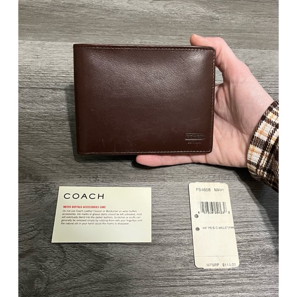Coach Other - Coach Water Buffalo Vintage Wallet!